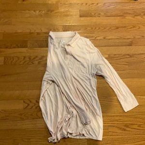 Light button down blouse